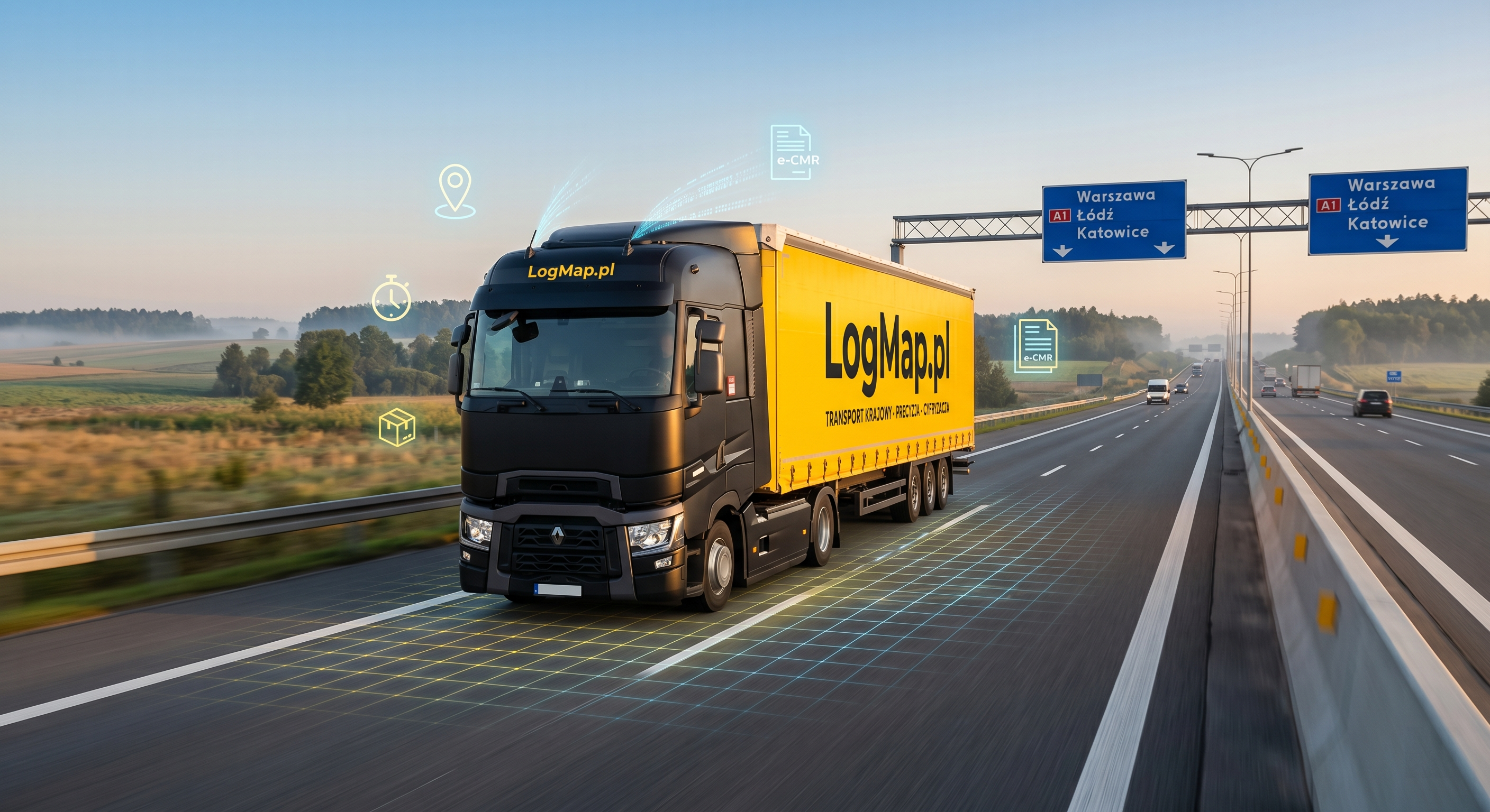 Flota LogMap - Transport Krajowy
